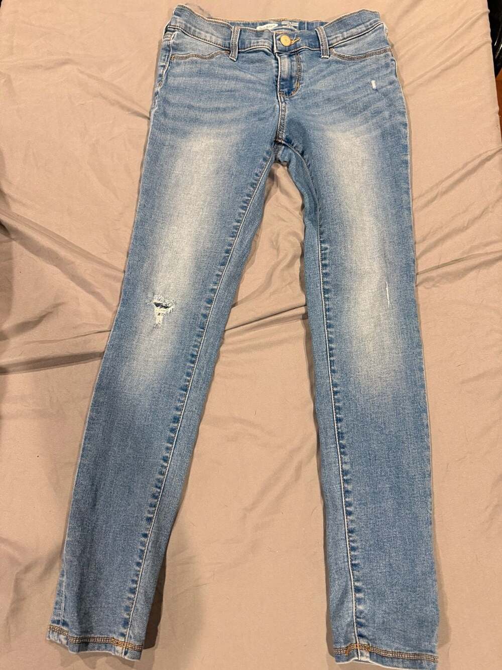 Old Navy Rockstar Super Skinny Jeggings Size Girls 12 Mid Rise